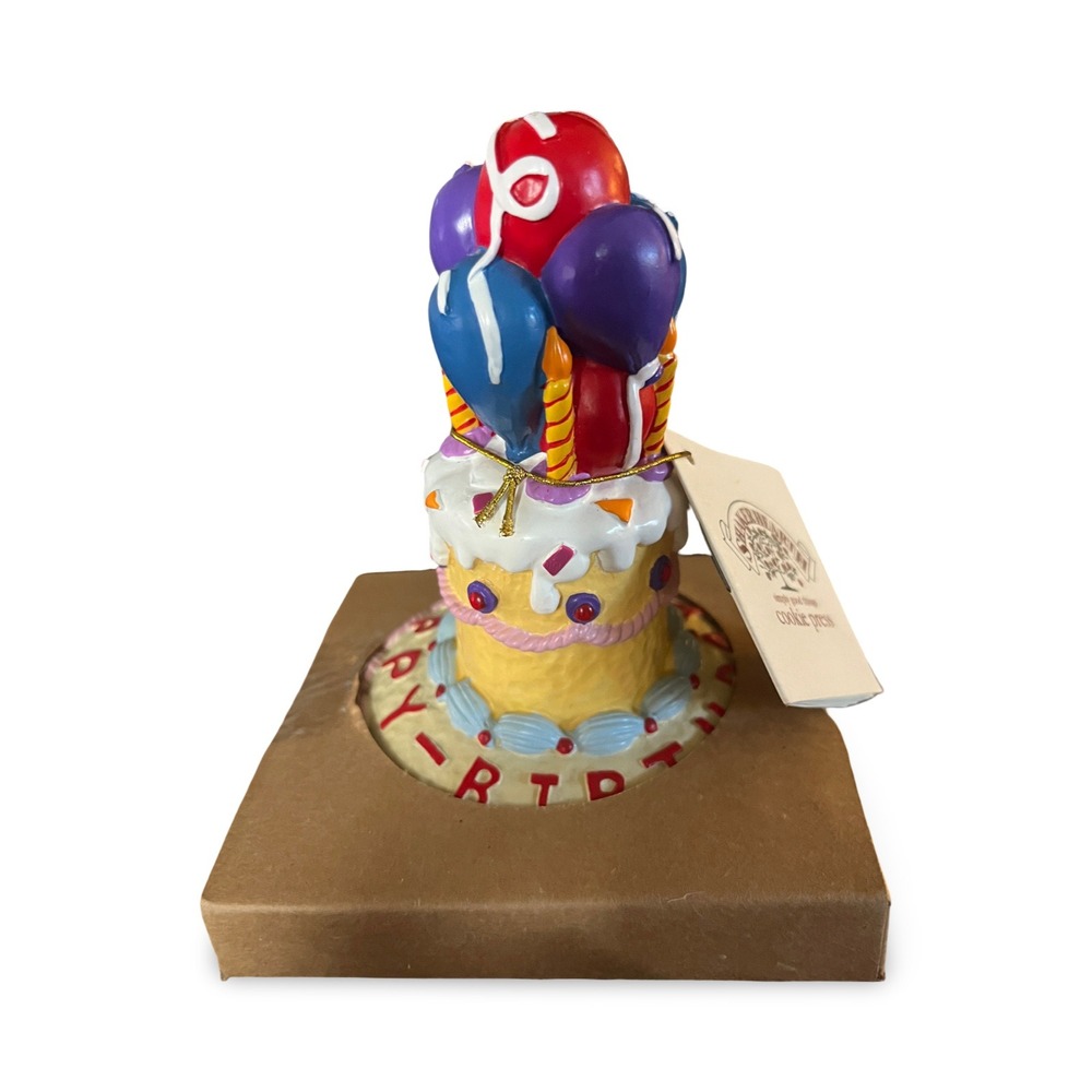 Vintage 1997 Shakerhearth Cookie Press‎ Mold Stamp Happy Birthday NIB